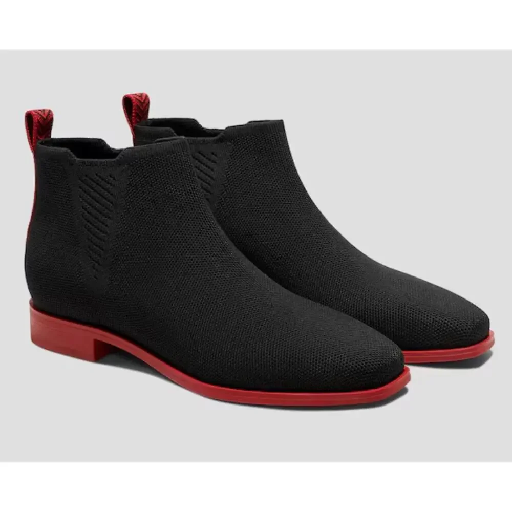 Vivaia Ryan Slip On Square Toe Chelsea Boot Women's Sz. 40 (US Sz. 9)